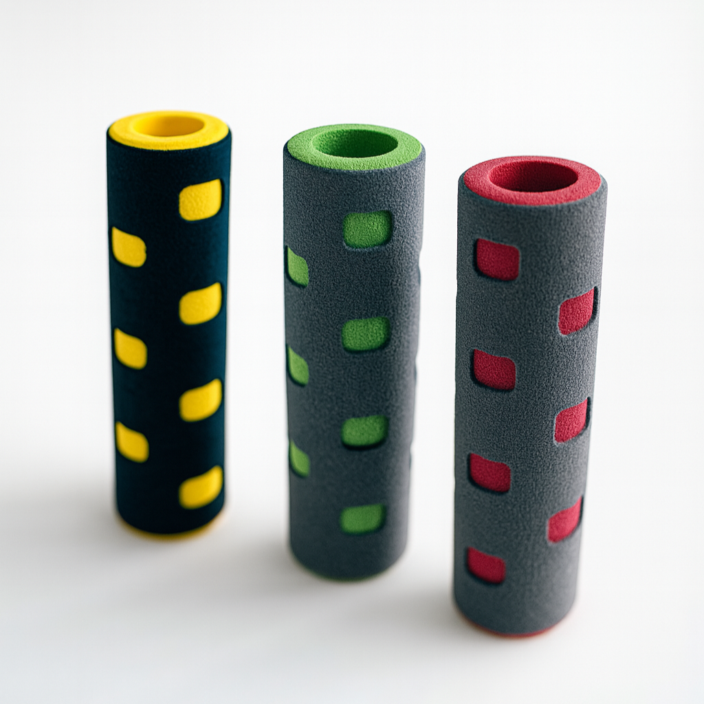 NBR發泡橡膠握把套 - 點狀紋理款式